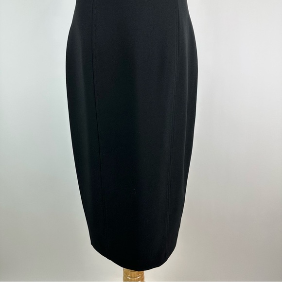 Maggie London The Illusion Dress Black Sheer Size 6 - Picture 4 of 11